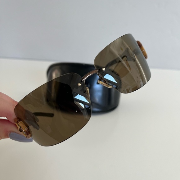 Auth VTG GUCCI Bamboo Sunglasses GG 2801/S - Picture 6 of 9
